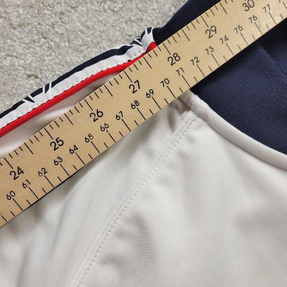 Champion Cropped Track Jacket Women’s Small White Logo Tape Sleeves - Picture 7 of 11